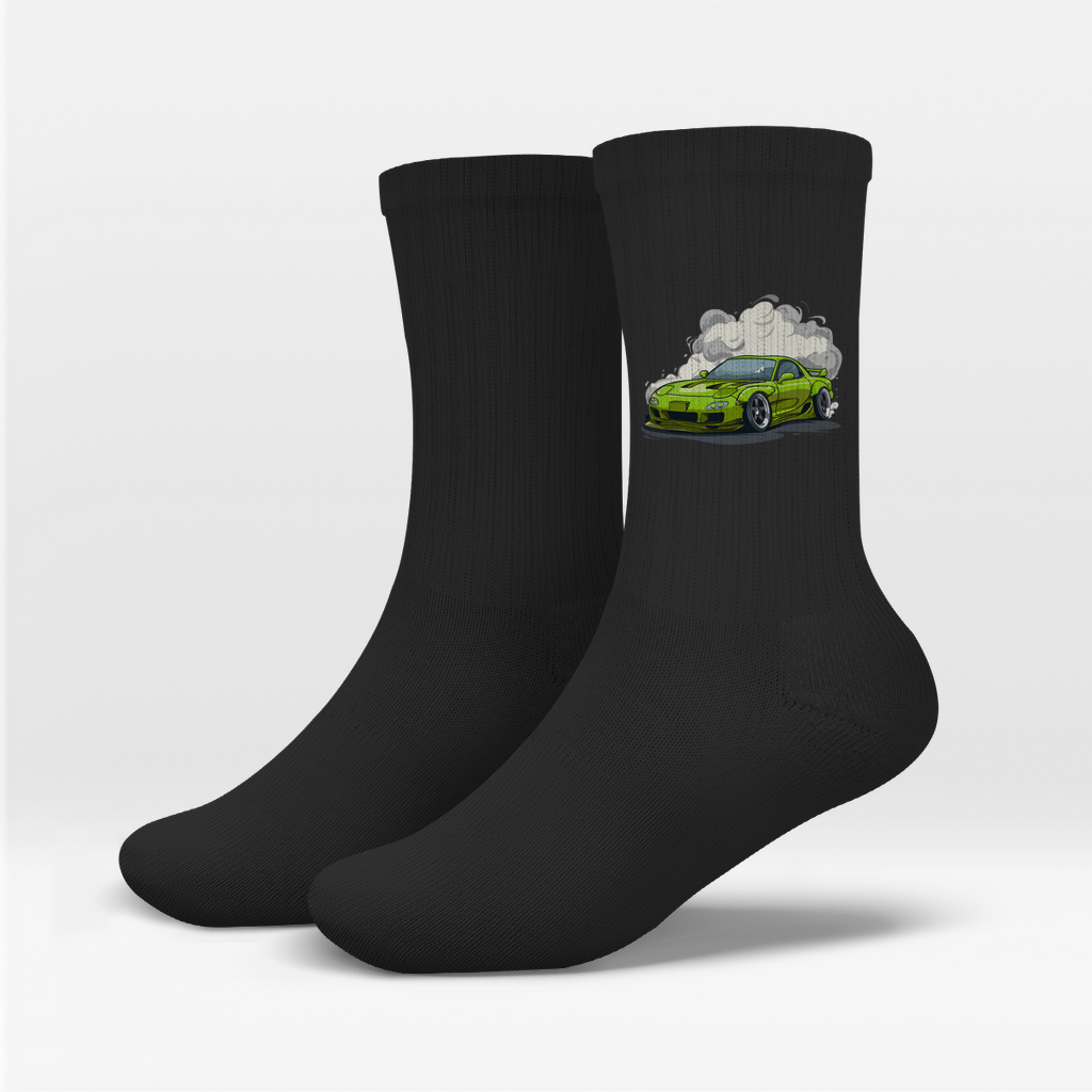rx-7 Car Motives - Socken