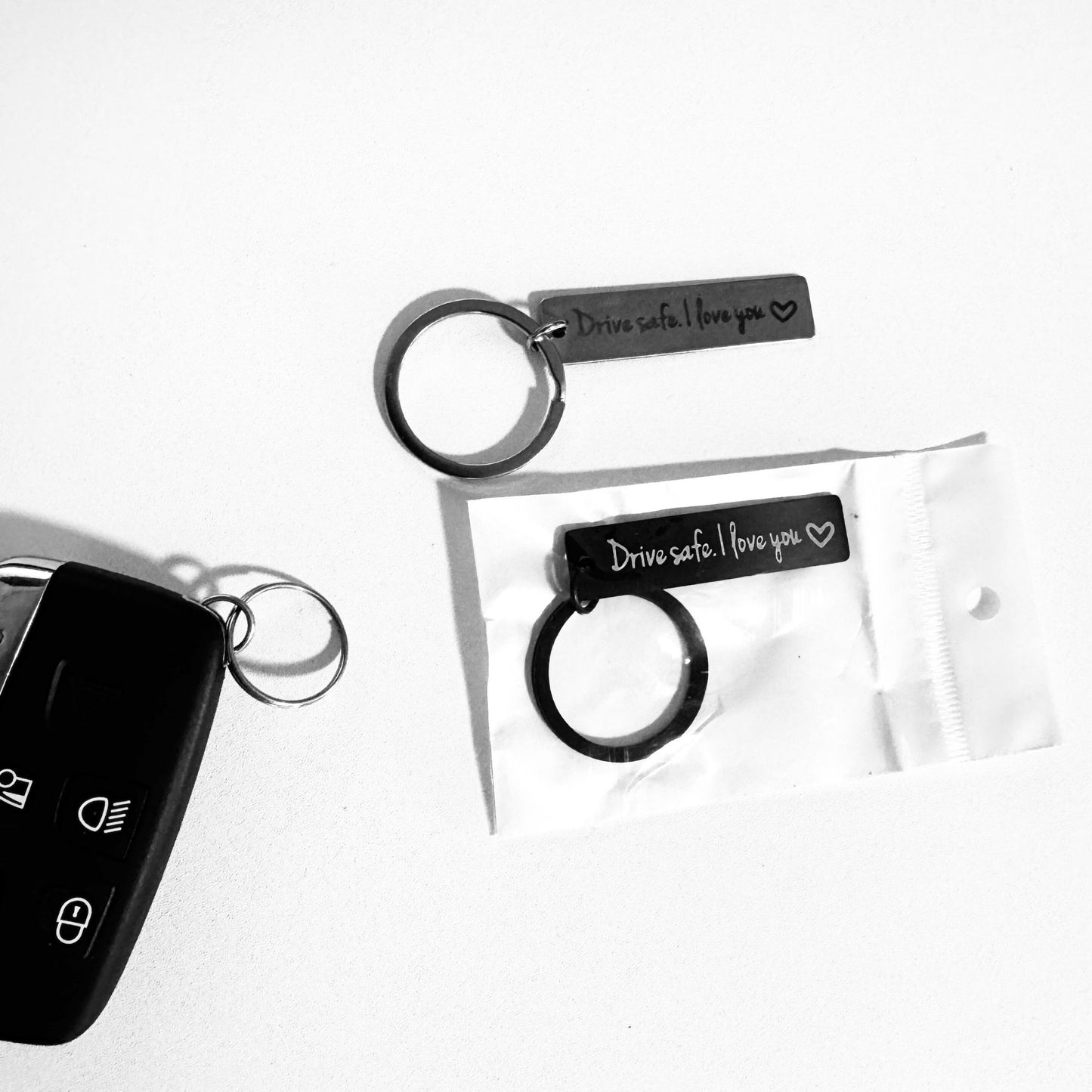 Drive Safe I love You Schlüsselanhänger