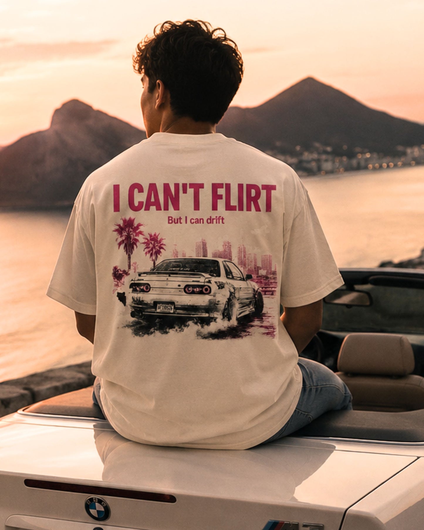 Oversize T-Shirt I CANT FLIRT