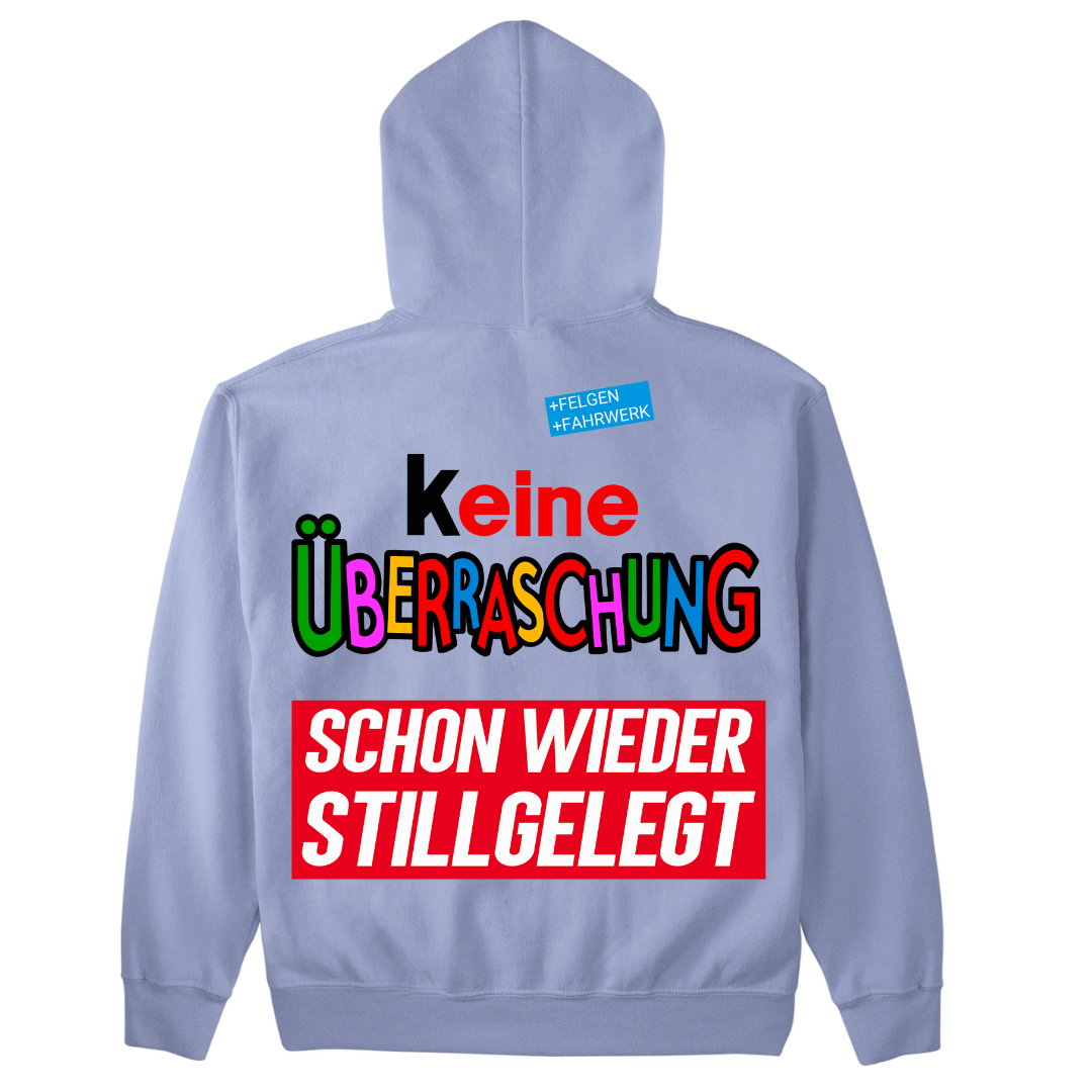 Nincs meglepetés prémium kapucnis pulóver