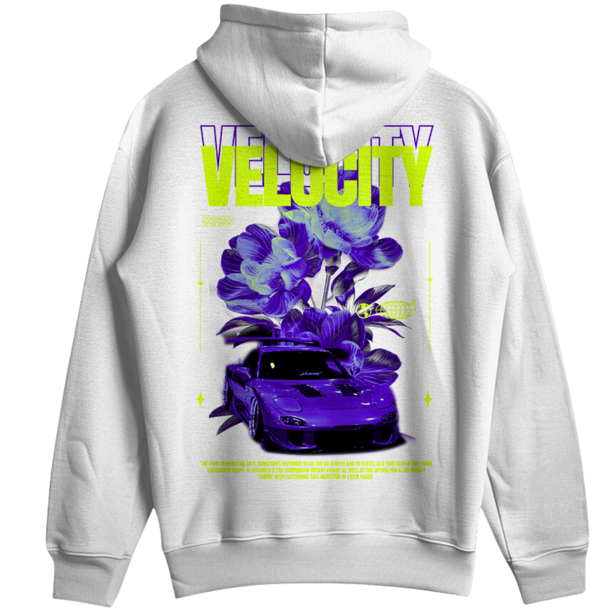 Velocity - Prémiová mikina s kapucí