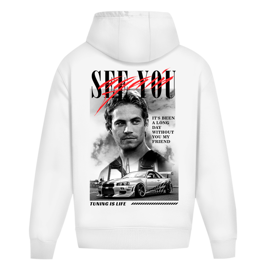 See you again - Premium Oversized Hoodie