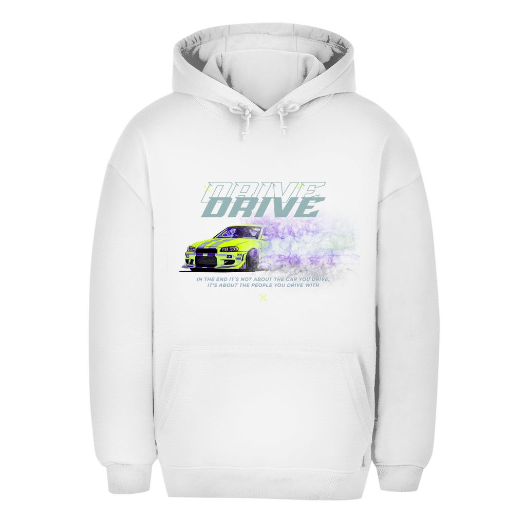 Drive - Sudadera Oversize Unisex con Capucha
