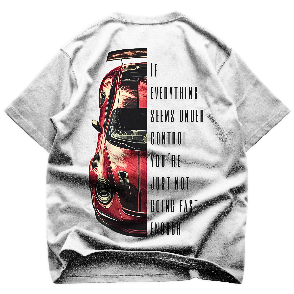 Non abbastanza veloce - T-Shirt Oversize