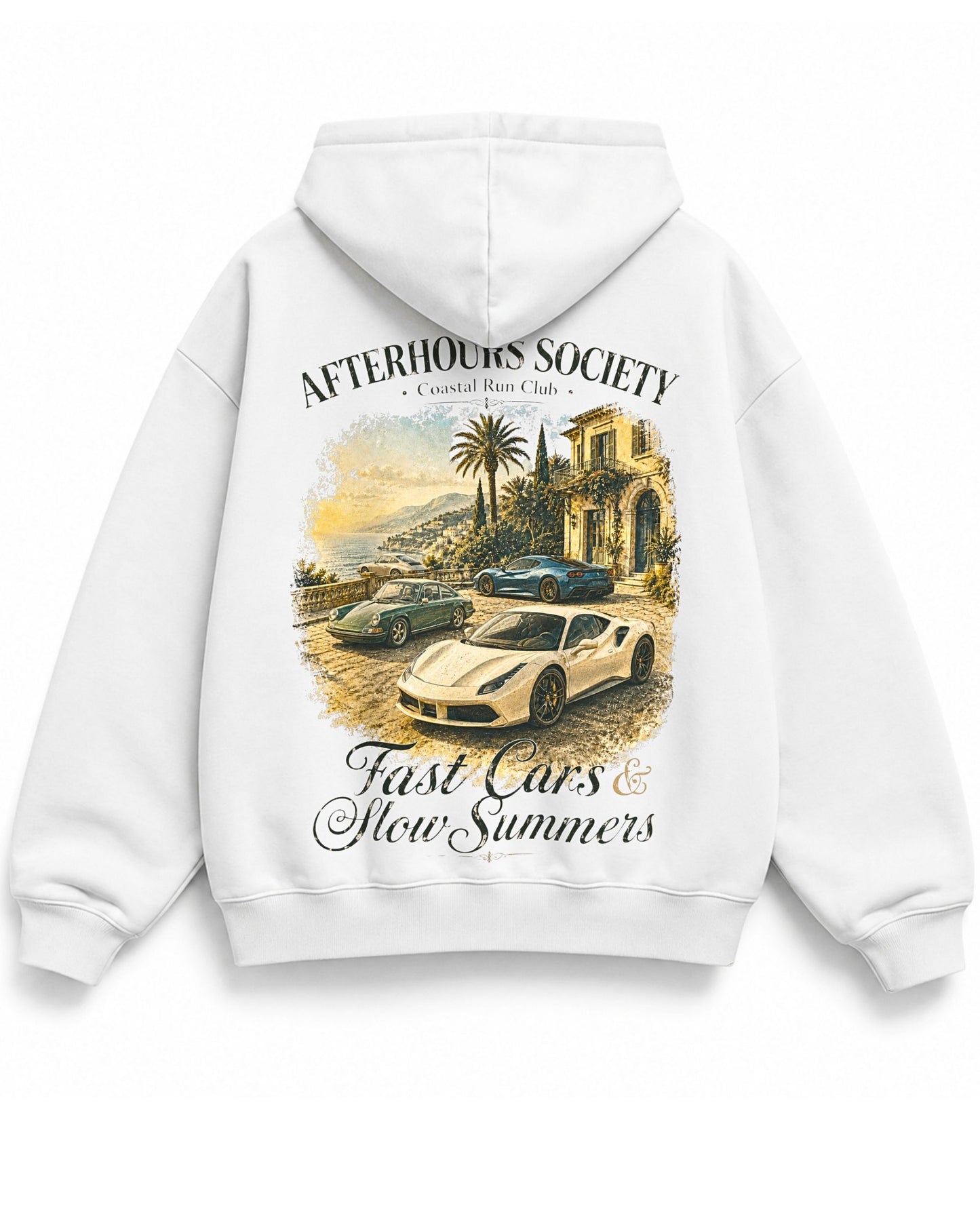 Uniseks oversized majica s kapuljačom Afterhours Society
