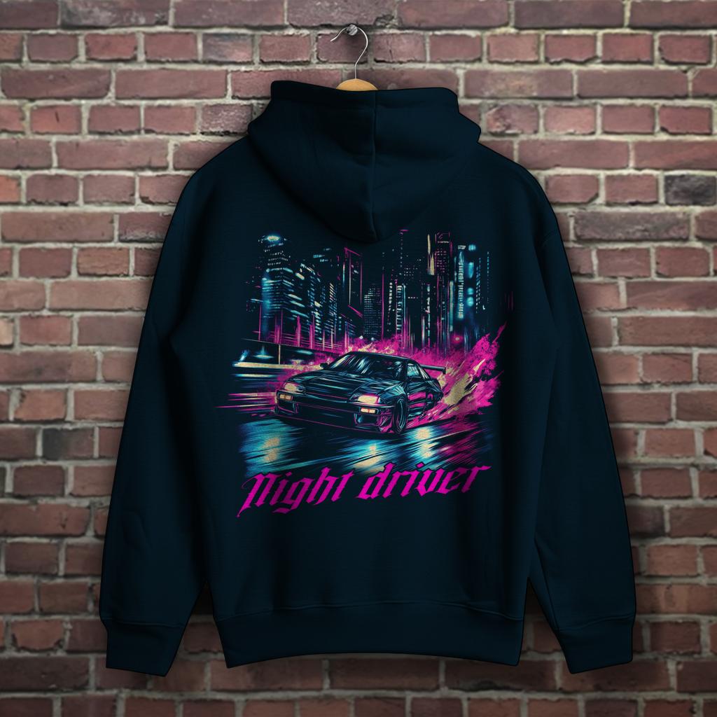 Night Driver - Premium Hoodie