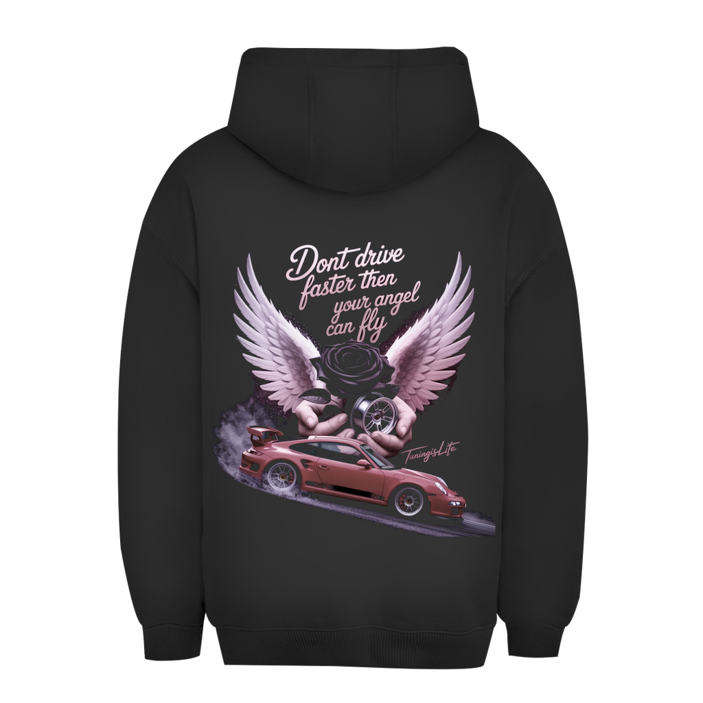 Unisexowa bluza z kapturem oversize Angel