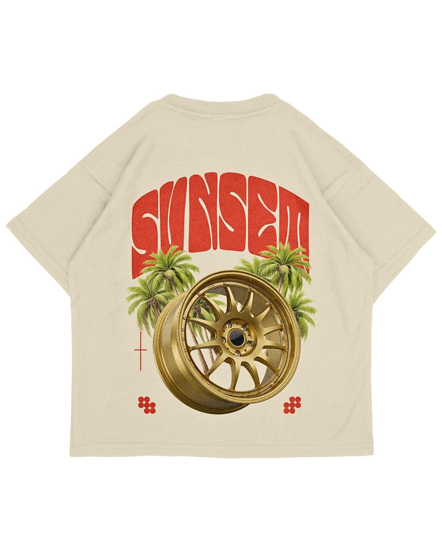 Oversize majica Sunset