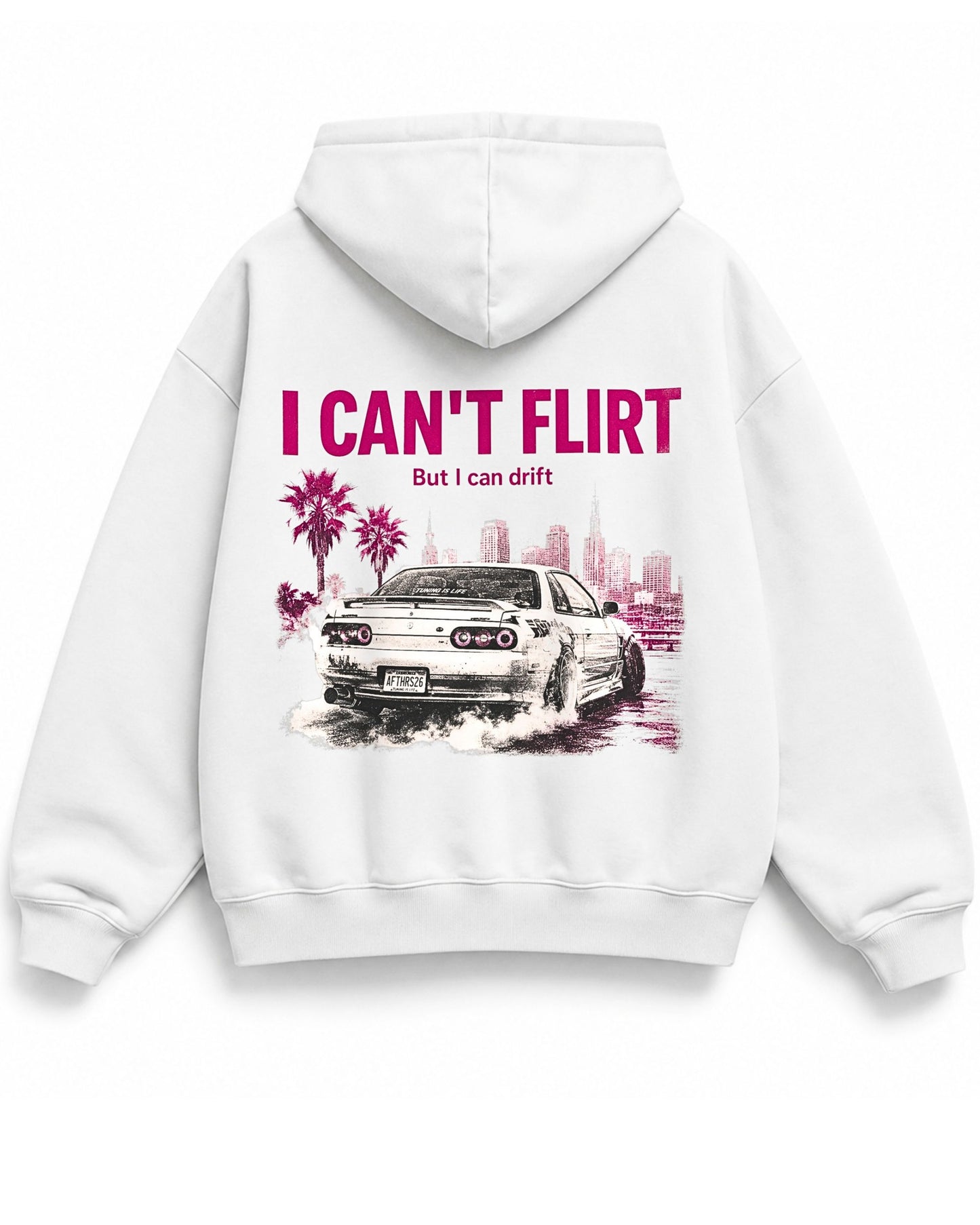 Sudadera oversize unisex I CANT FLIRT