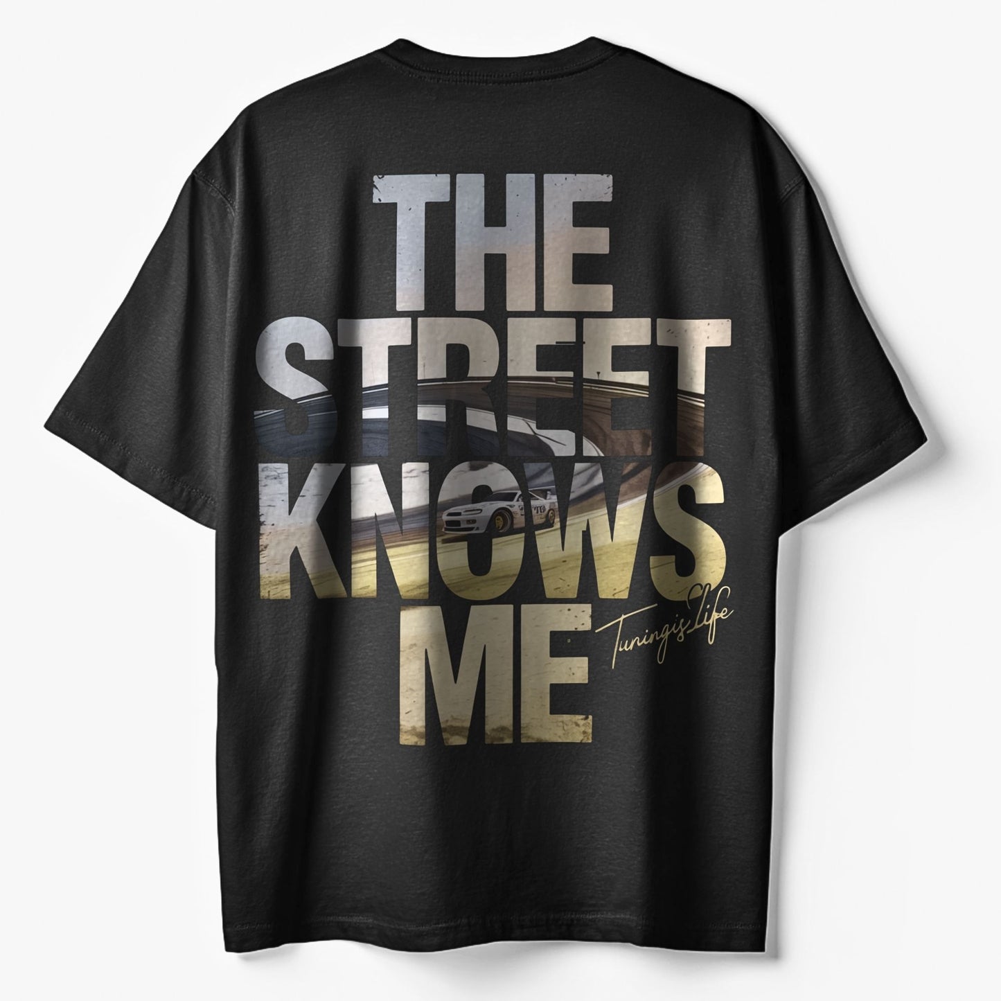 the street knows me - Oversize T-Shirt