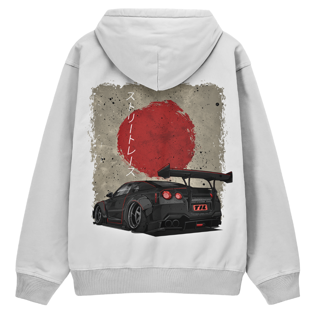 Czarny Godzilla - Premium Hoodie