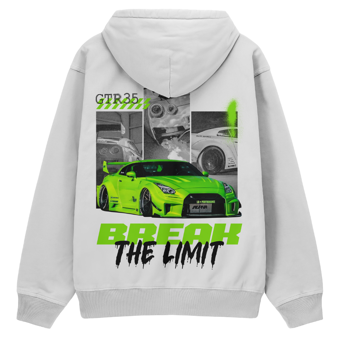 BREAK THE LIMIT - Prémiová mikina s kapucí