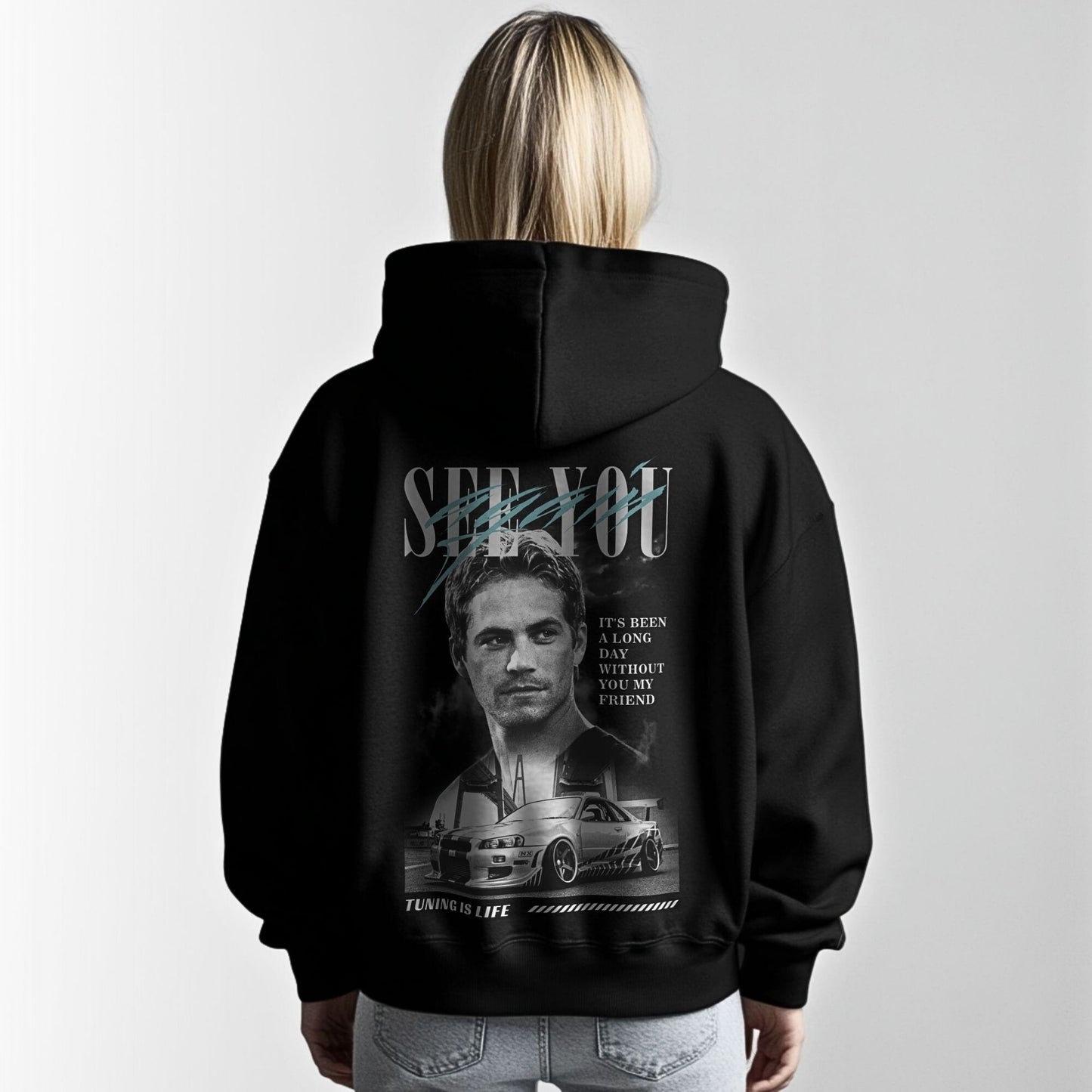 See you again - Premium Oversized Hoodie