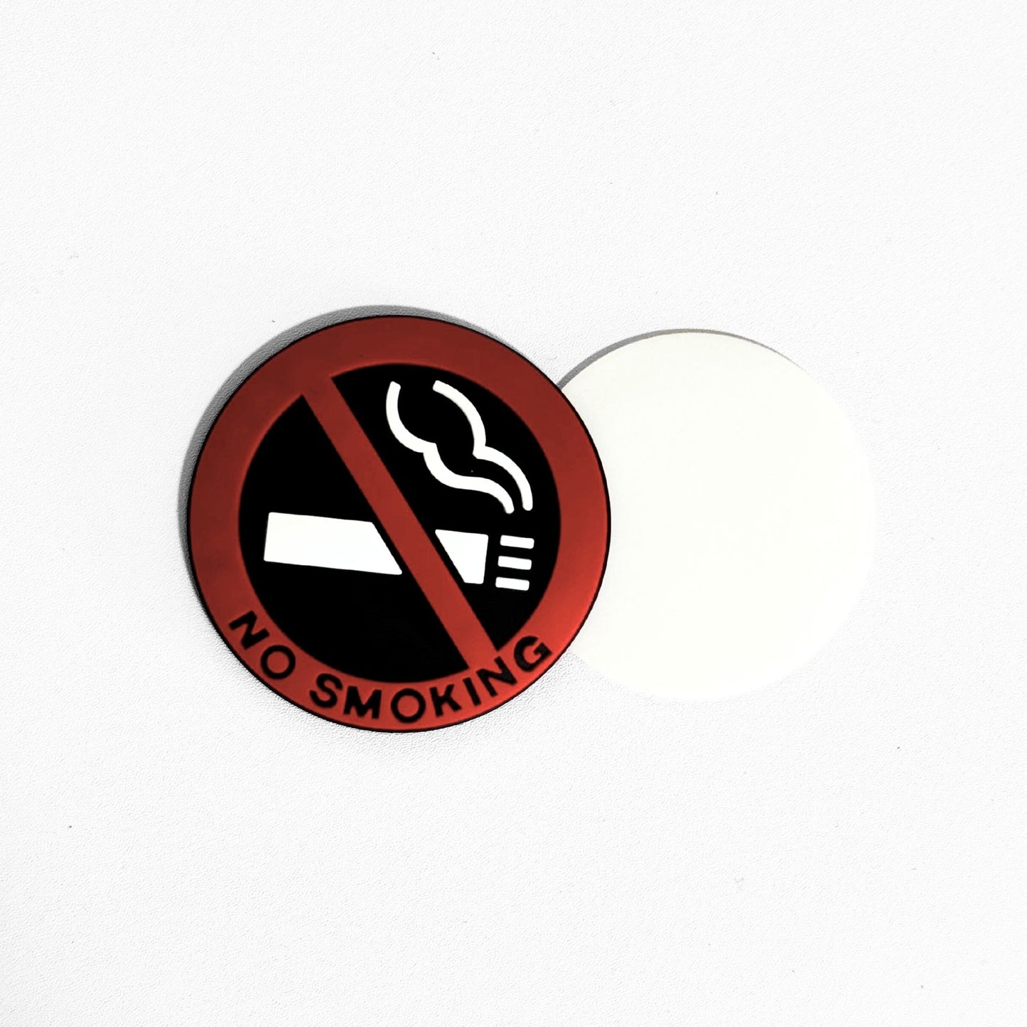 No Smoke - Auto 3D Aufkleber