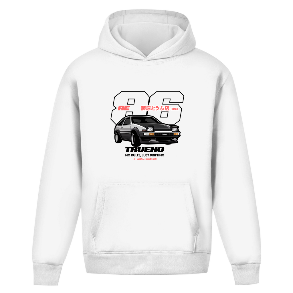 Inga regler, bara drifting - Oversize Hoodie