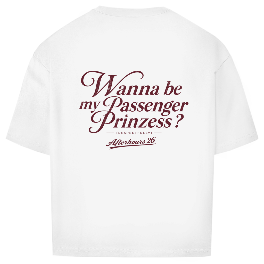 Oversize T-Shirt WANNE BE ?