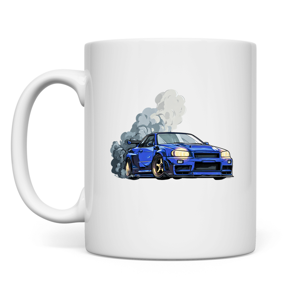r34 Car Motives - Mugg