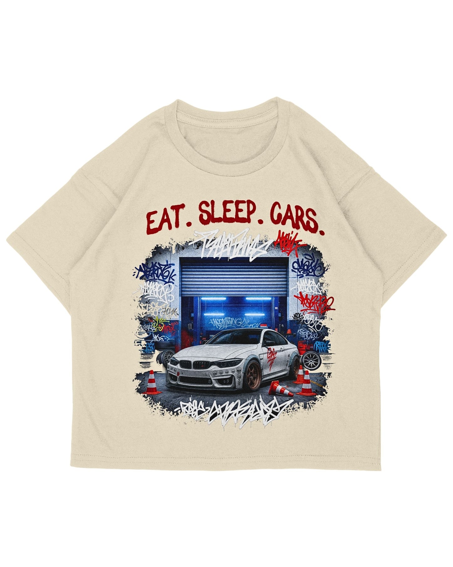 Eat, sleep, cars - Oversize T-Shirt