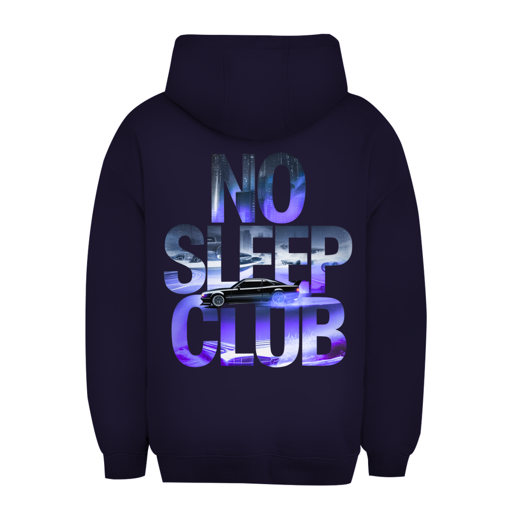 Unisex Oversize Hoodie no sleep club