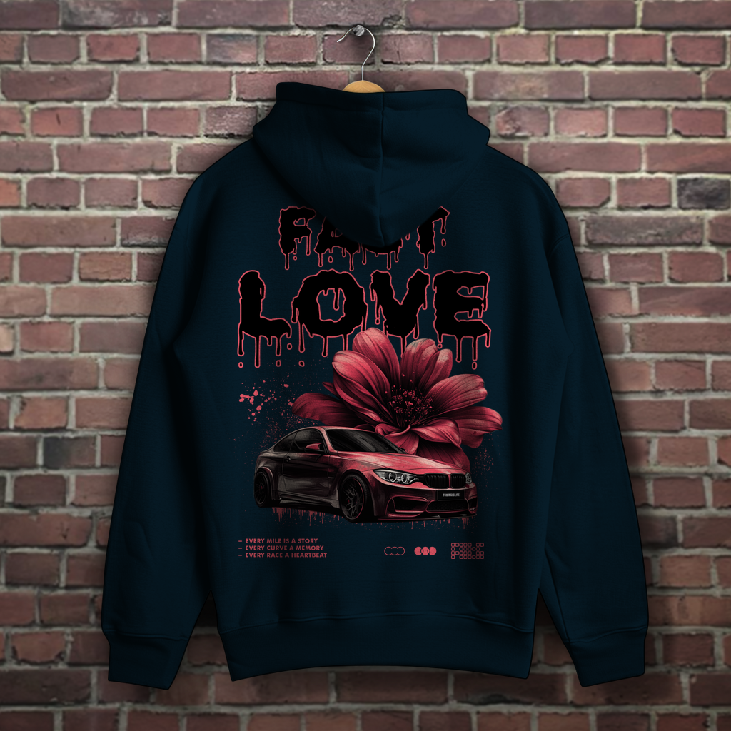 Fast Love - Sudadera con capucha premium