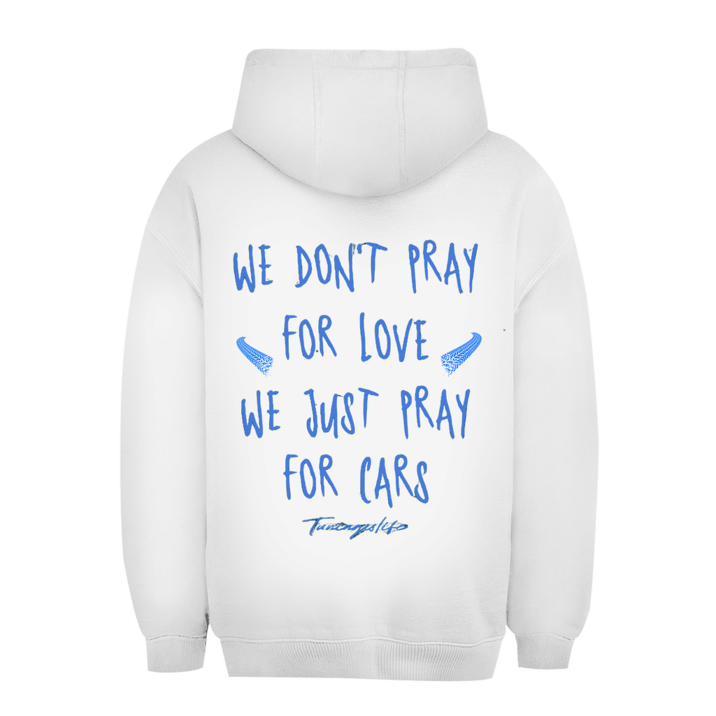We just pray for cars - Premium Oversized Hoodie