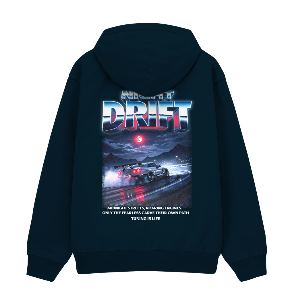 Night Drift - Premium Hoodie