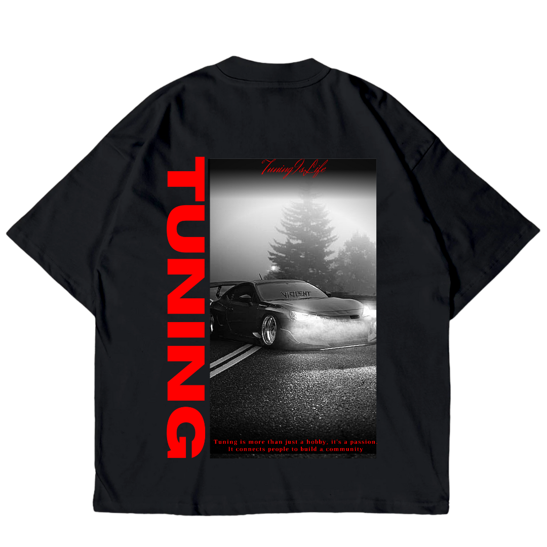 tuning premium oversized tričko