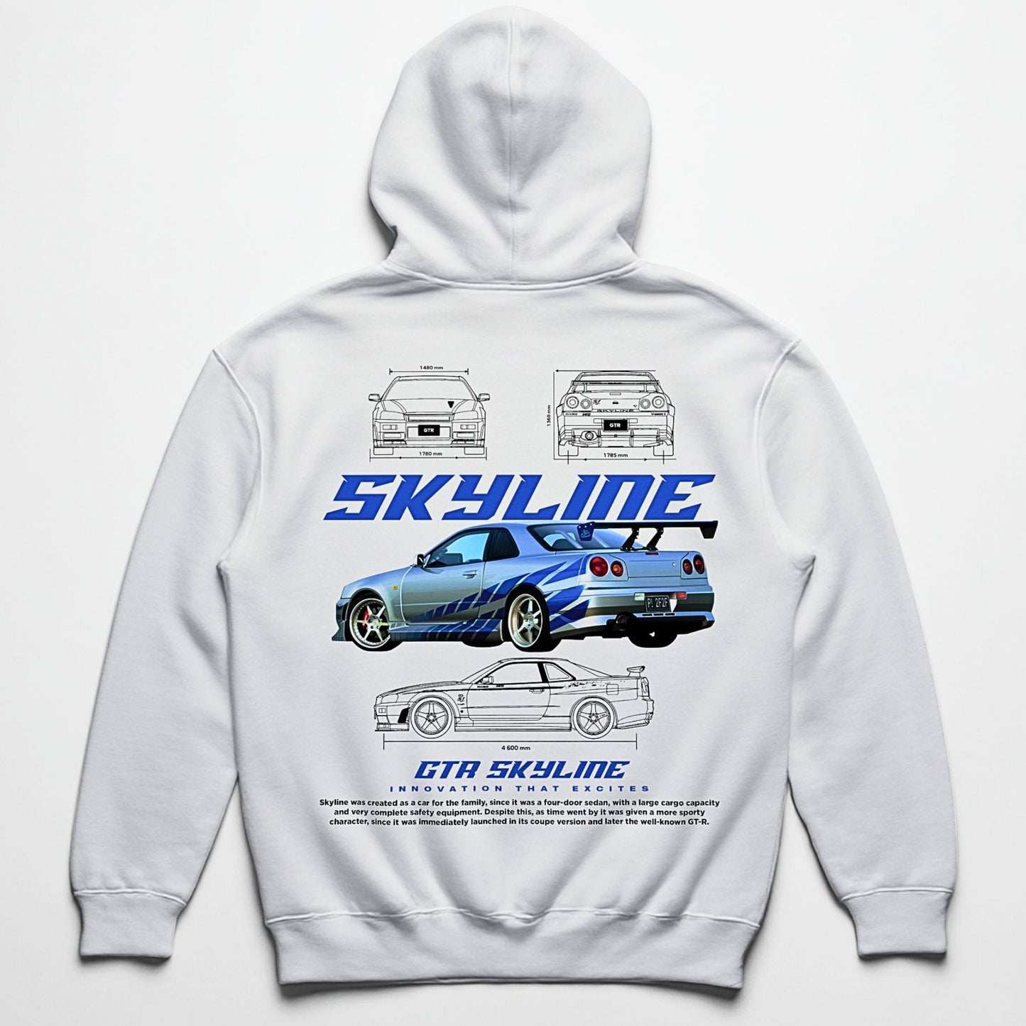 THE SKYLINE - Oversized Hoodie