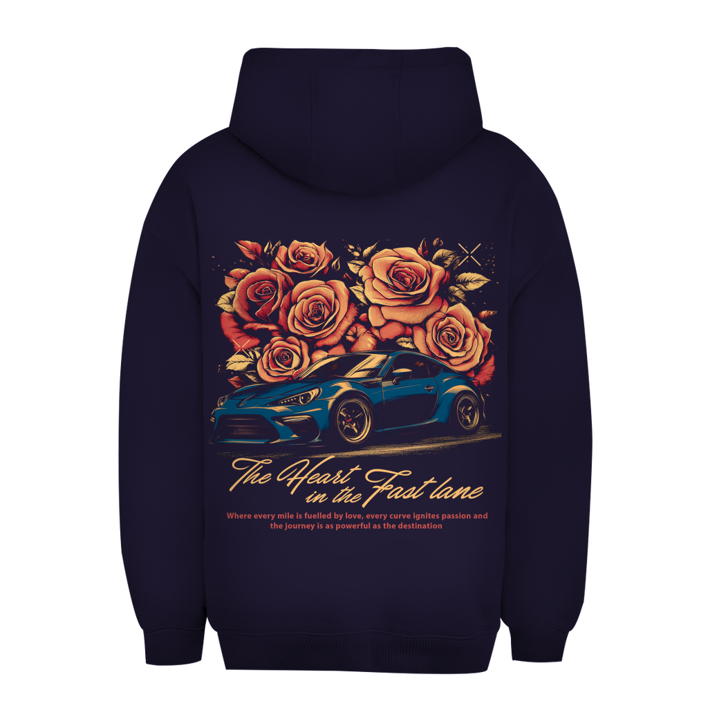 Fast lane GT86 - Bluza oversize unisex