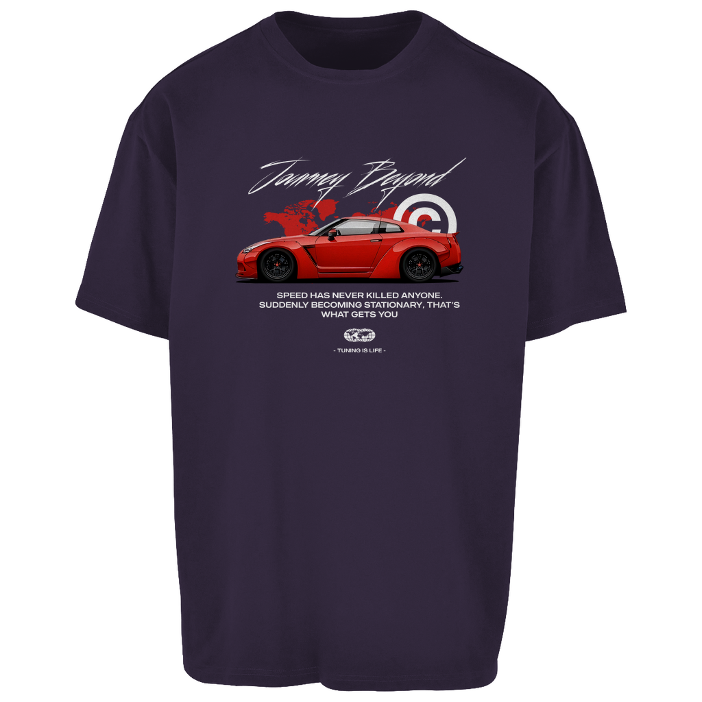 T-shirt oversize voiture