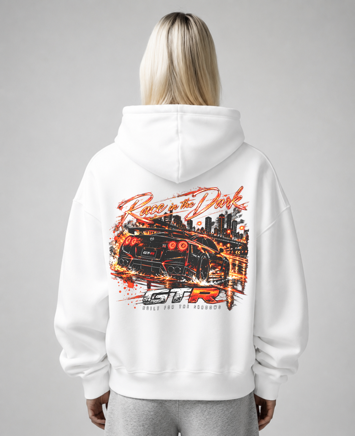 Unisex Oversize Hoodie Race in the Dark