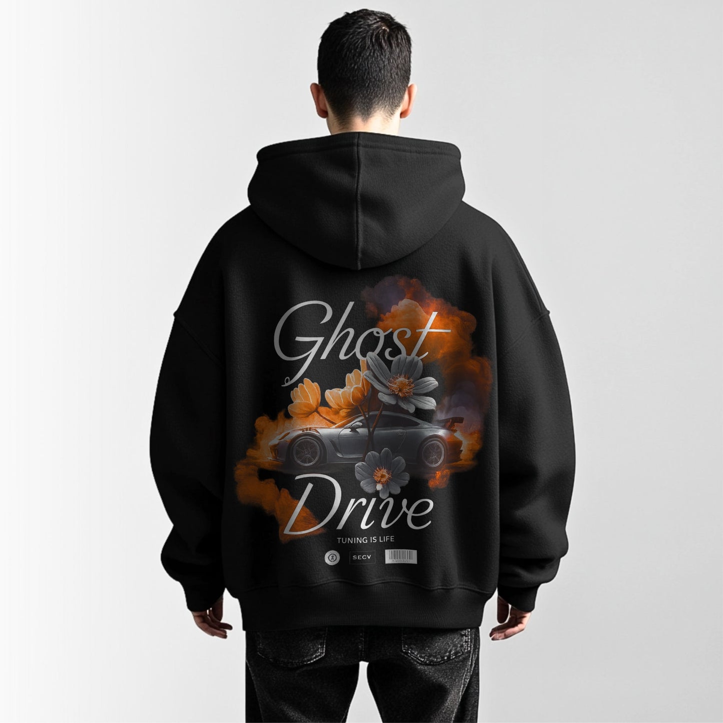 Ghost Drive - Oversized Hoodie