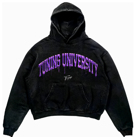 Tuning University oversized Hoodie