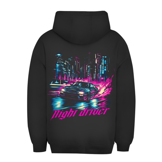 Night Driver - Oversized Hoodie