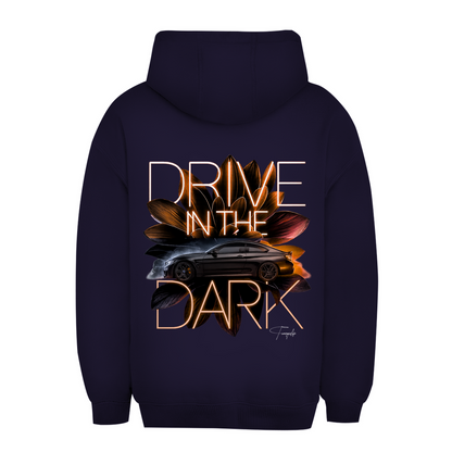Drive in the Dark - Felpa Oversize con Cappuccio