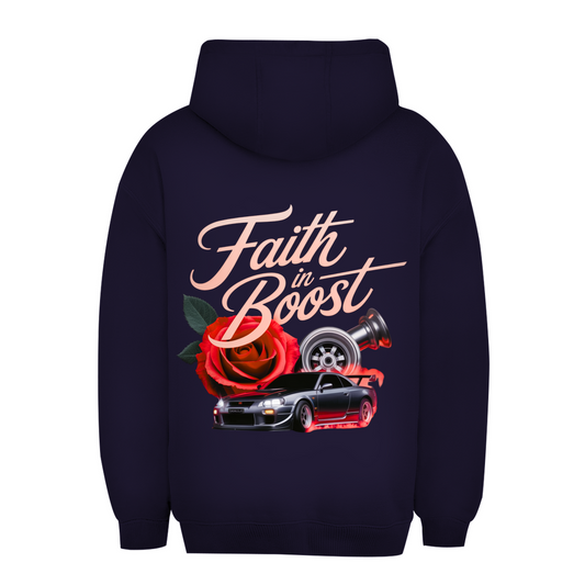 Unisex Oversize Hoodie Faith in boost