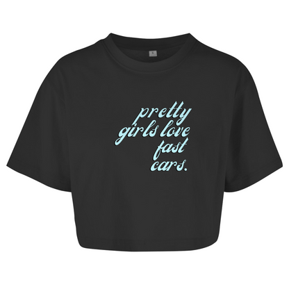 fast cars - Crop Top
