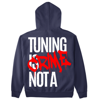 Tuning is not a crime Premium Hoodie