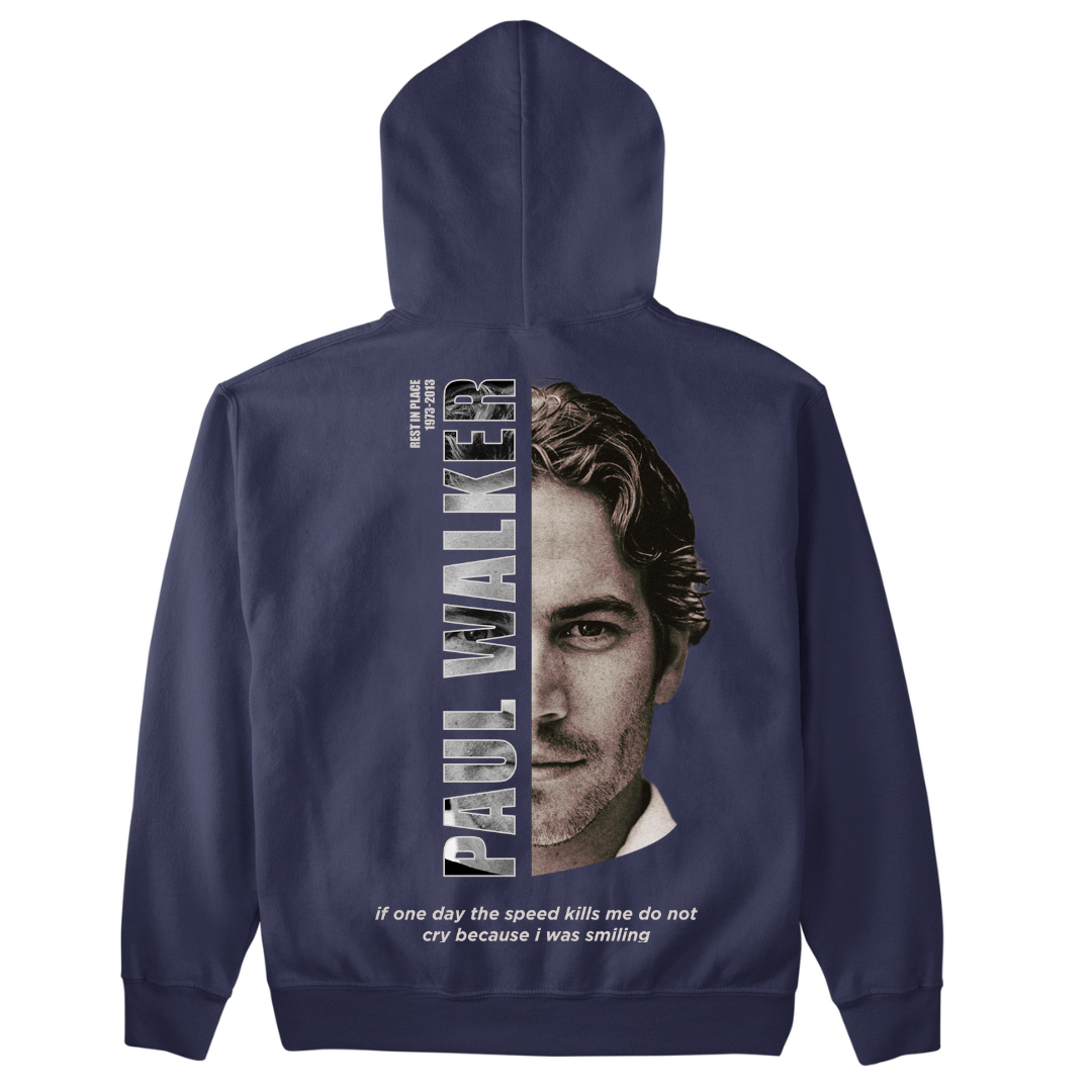 Memória de Paul Walker - Hoodie Premium