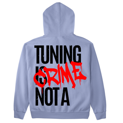 Tuning is not a crime Premium Hoodie