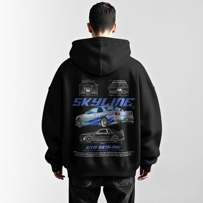 THE SKYLINE - Oversized Hoodie