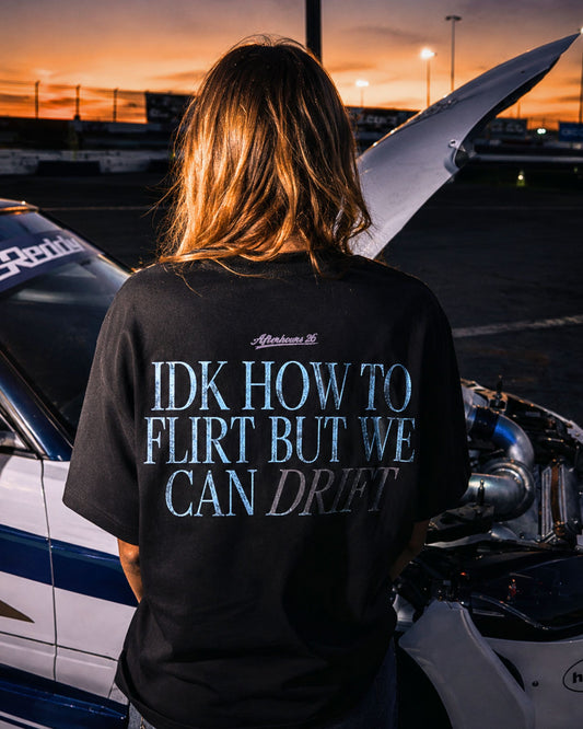 Oversize T-Shirt WE CAN DRIFT