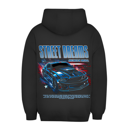 Muscle-Car - Oversize Hoodie