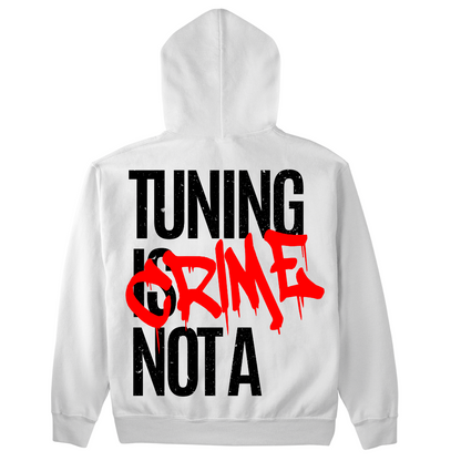 Tuning is not a crime Premium Hoodie