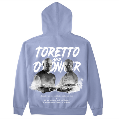 Sweat à capuche Toretto et O'Conner premium