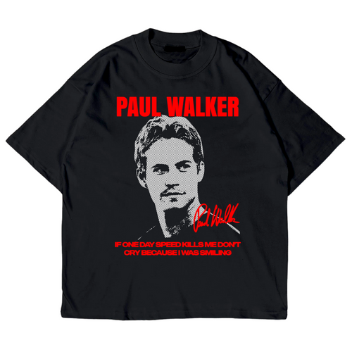 Amor por Paul Walker - Camiseta Oversize