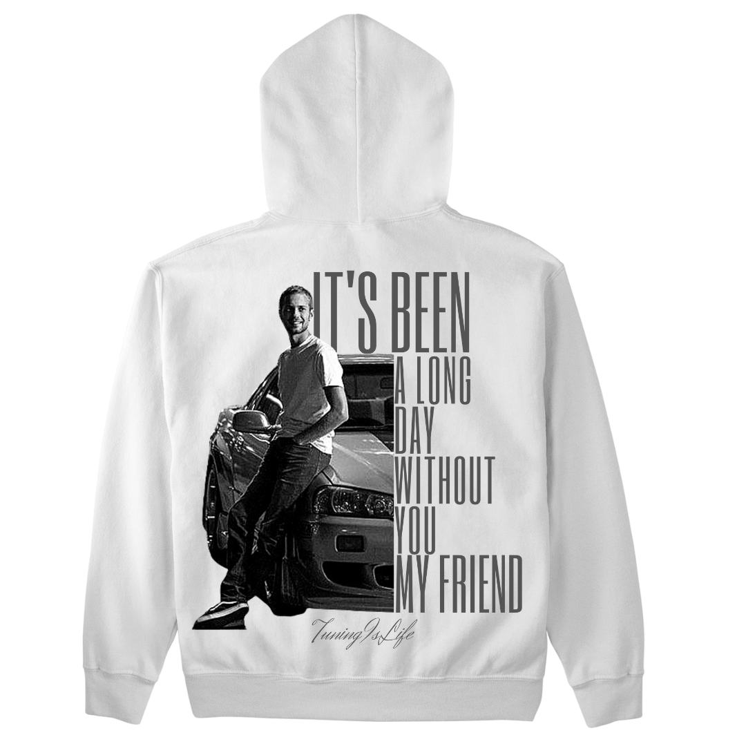 Paul Walker mijn vriend premium hoodie