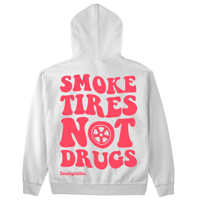 smoke tyres premium Hoodie