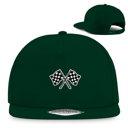 Racing Flag Car Motifs - Cap