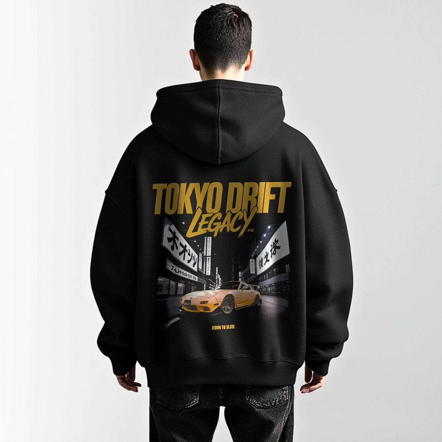 Tokyo Drift legacy - Premium Oversized Hoodie